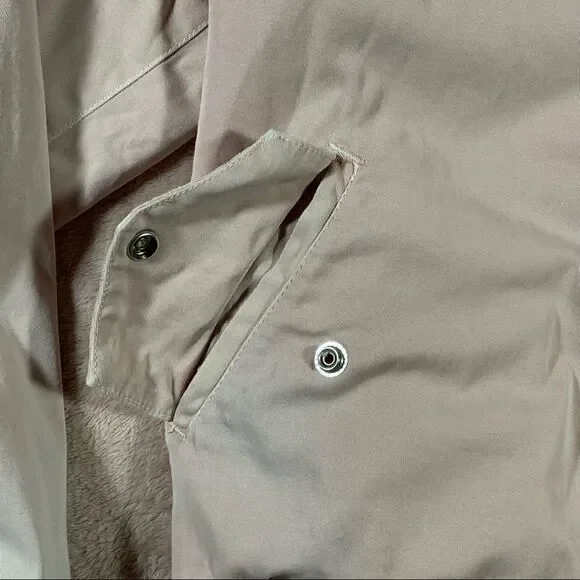 Hudson The Gene Pink Puffer Bomber Jacket S - Picture 6 of 12